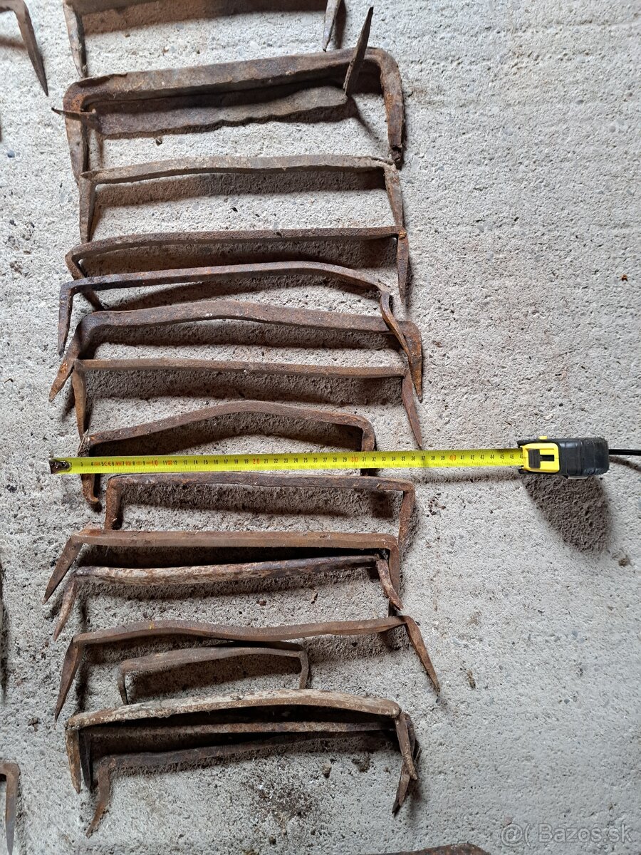 Tesárske svorky - kramle historické - 3