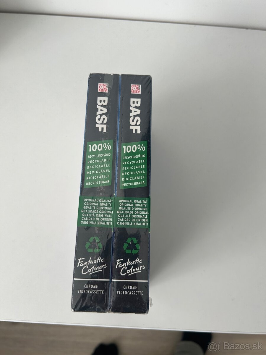 Predám 2 ks videokaziet BASF EQ 240 - 3