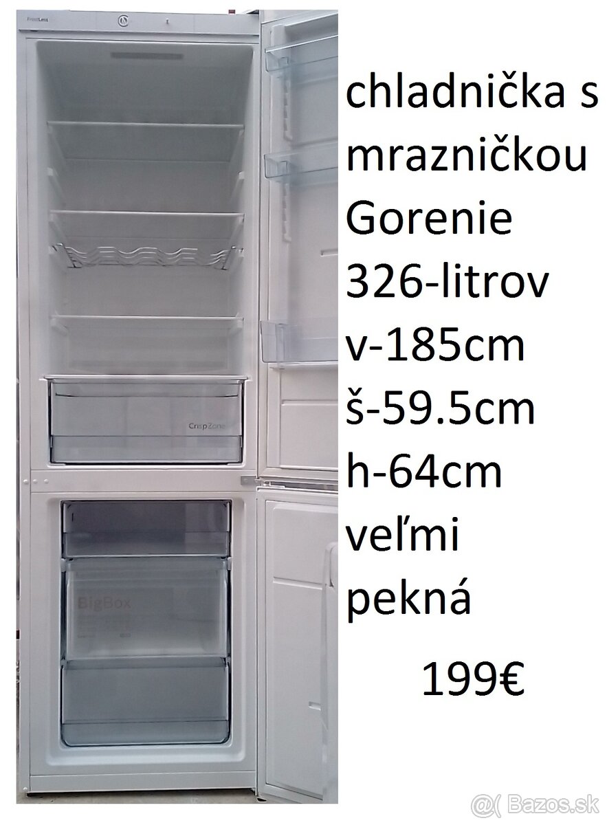 predám gastro presklenú chladničku 325 litrov - 3