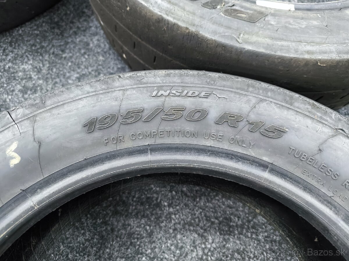 Závodné pneumatiky Pirelli 195/50 R15 - 3