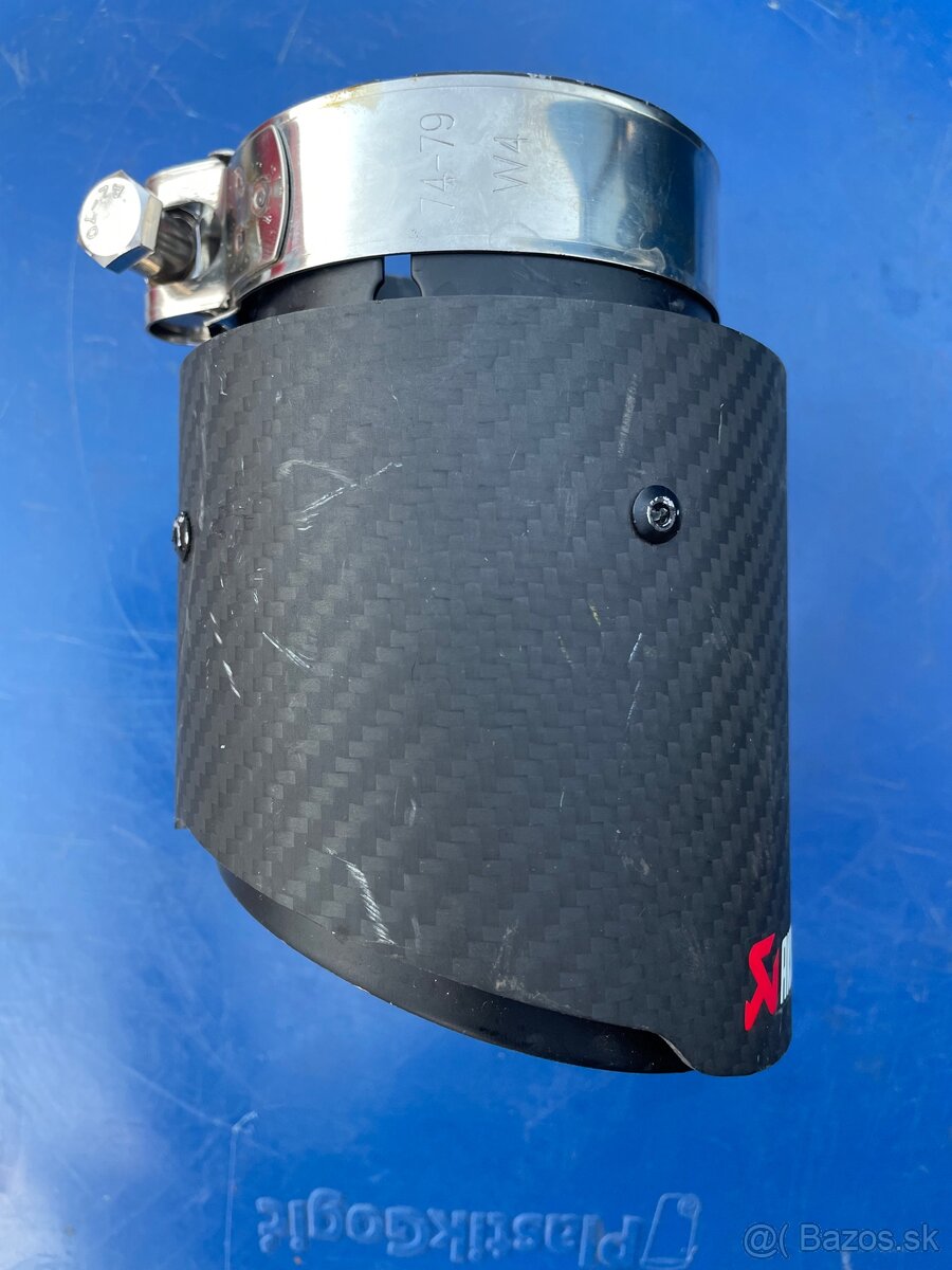 Predám koncovku na výfuk AKRAPOVIČ priemer 72mm - 3
