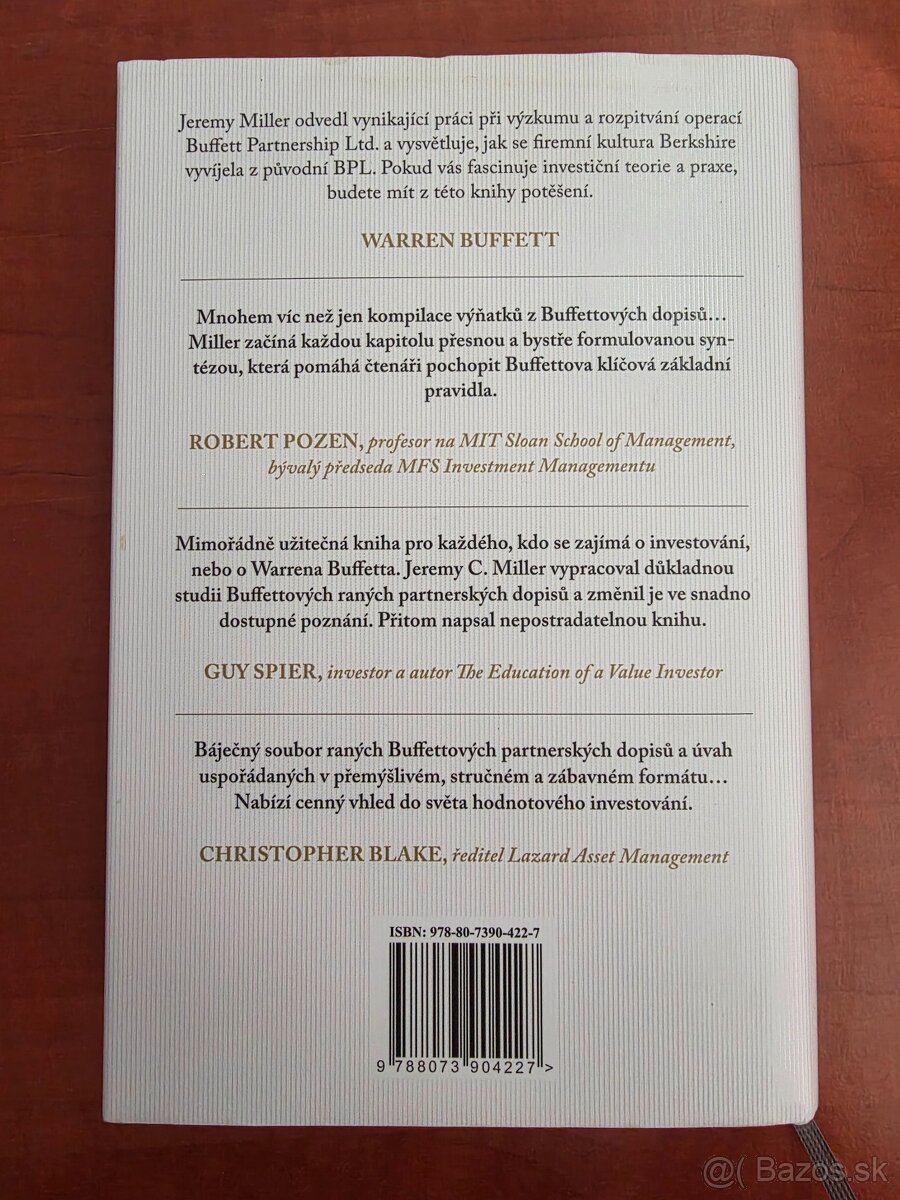 Jeremy Miller - Základní pravidla Warrena Buffetta, CZ - 3