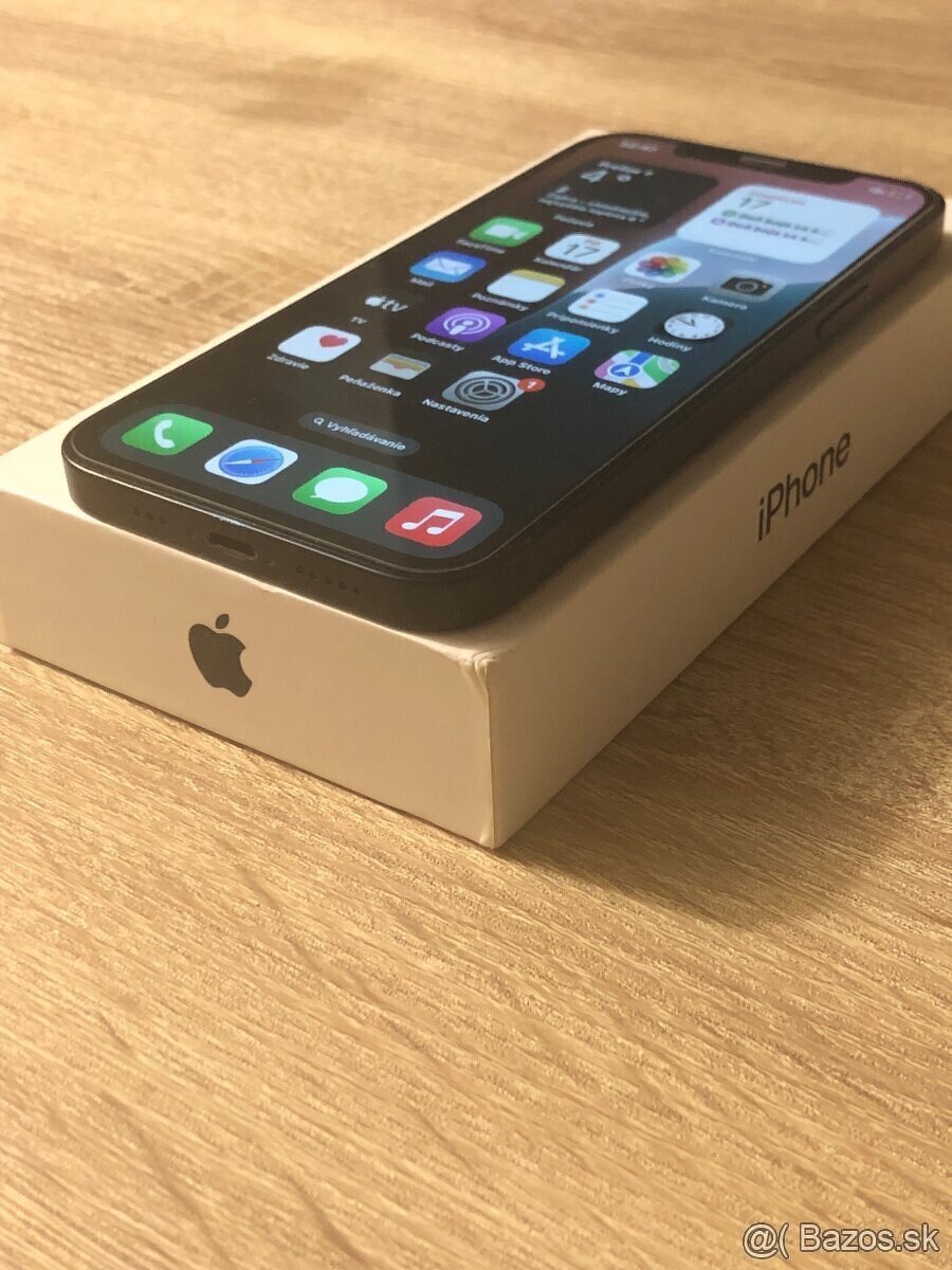 iPhone 12 / 64GB Black TOP stav - 3