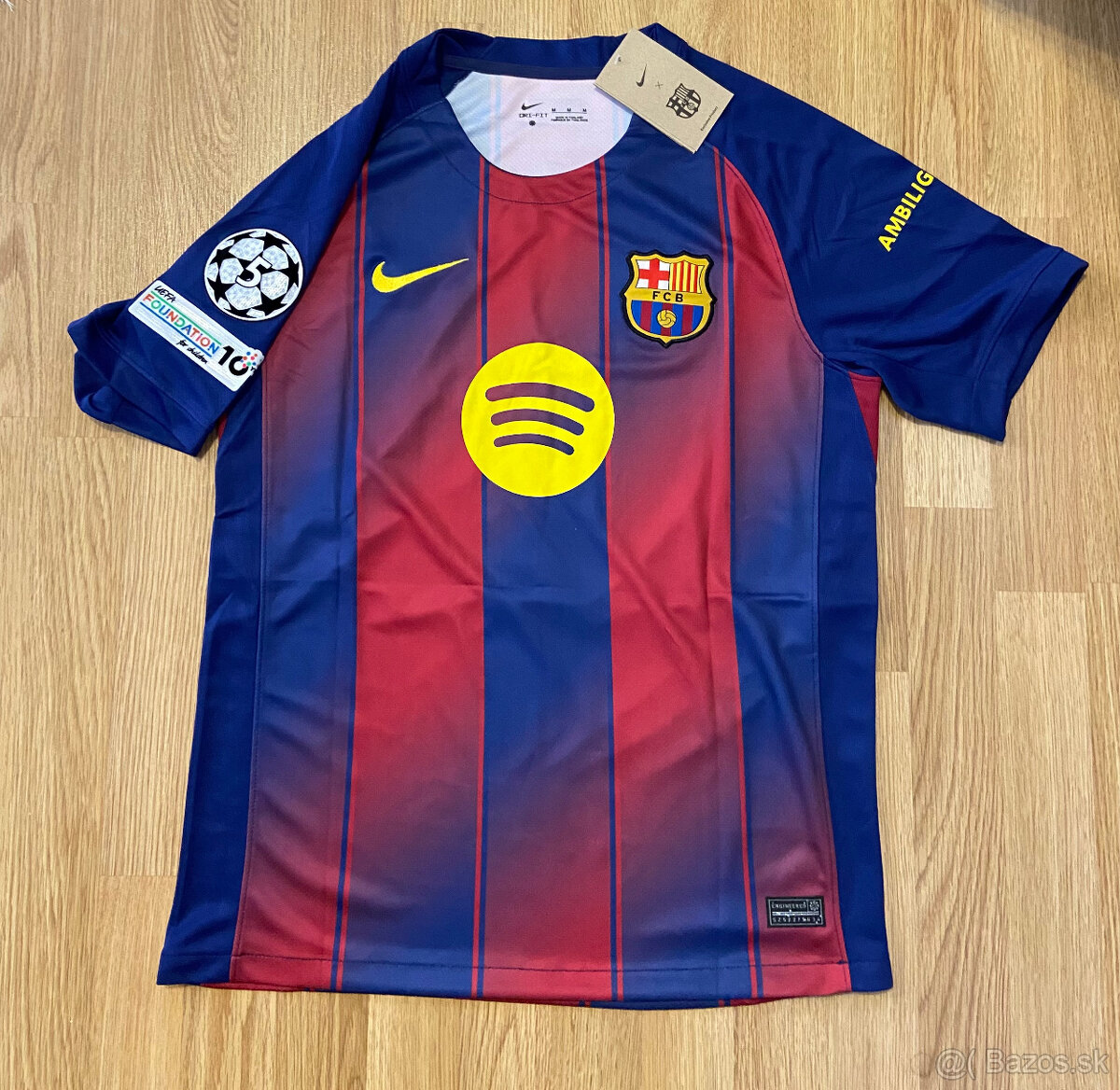 Barcelona dres Lewandowski 9 – Liga majstrov – veľkosť M - 3