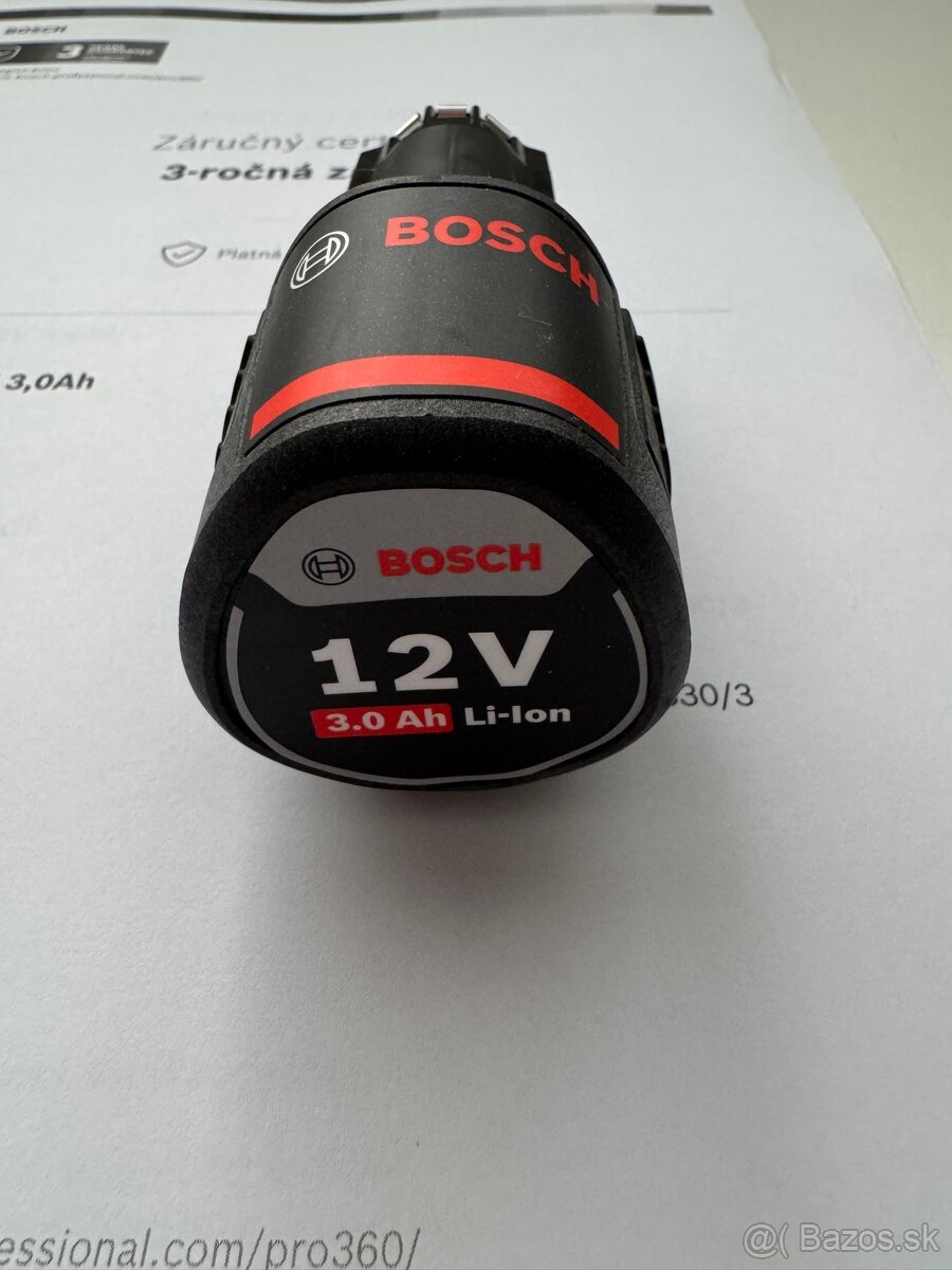 Akumulator Bosch GBA 12V 3Ah - 3