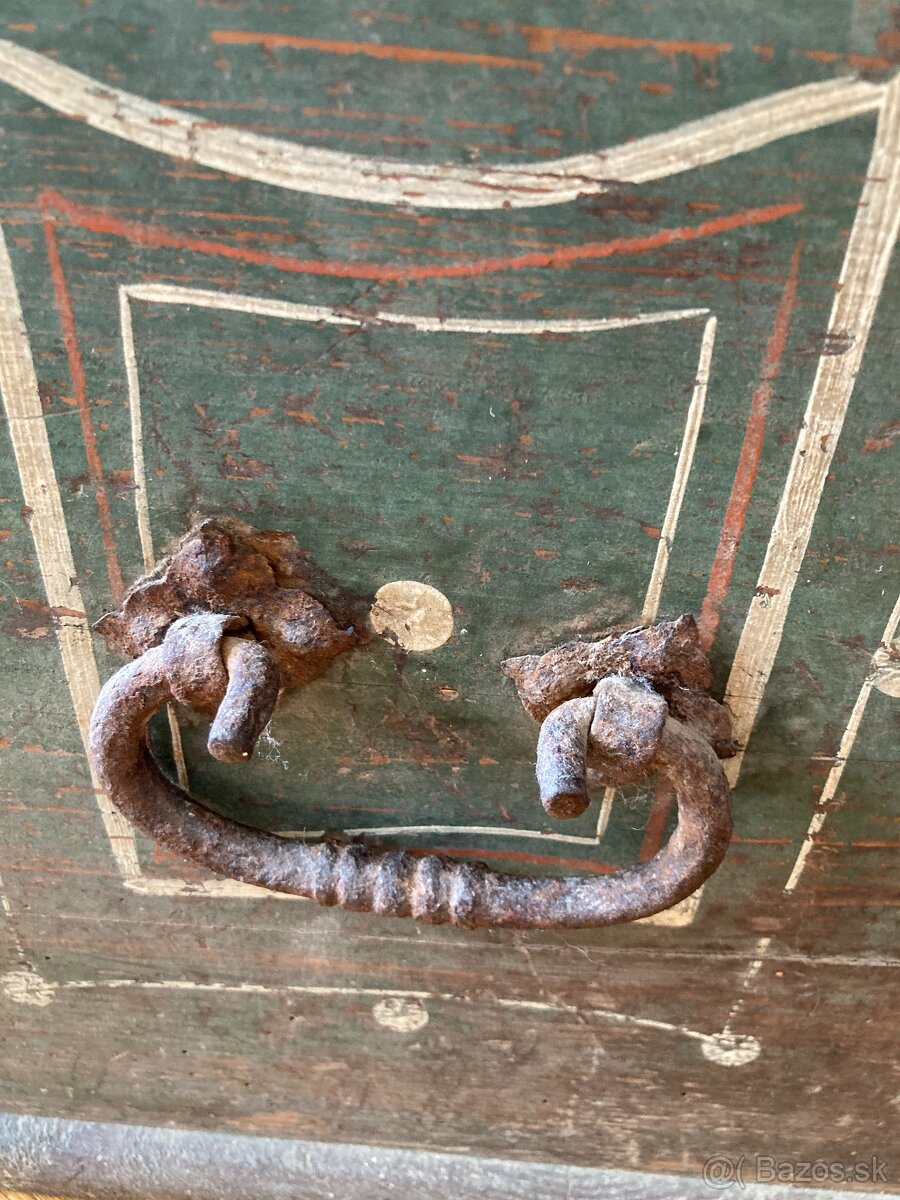 Cestovná truhlica z roku 1848 - 3