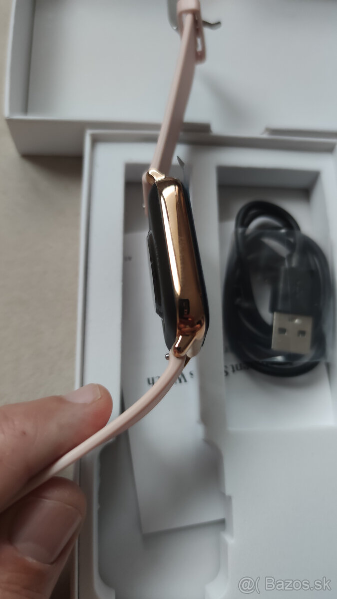 Smart hodinky Senbono GTS (zlate) - 3