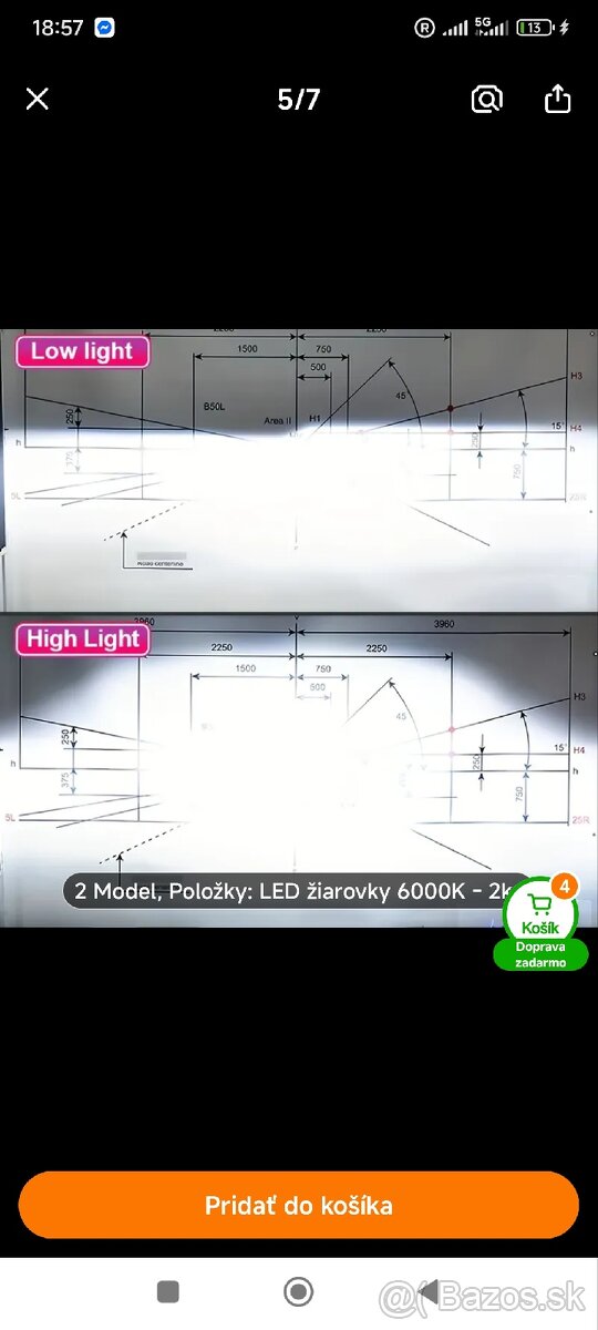 D2S led xenónové vybojky - 3