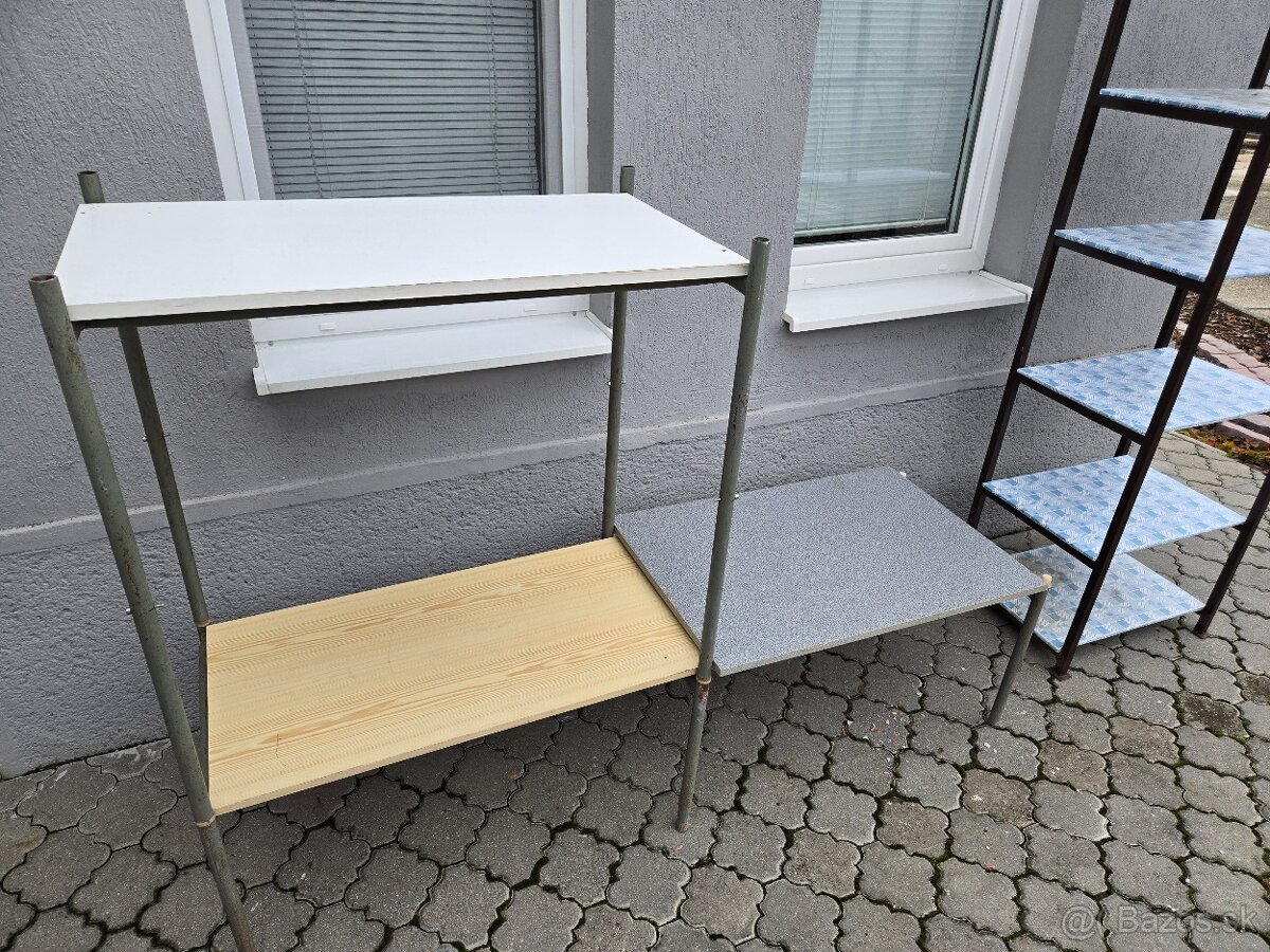 Kovové regály do špajze, do dielne - 3