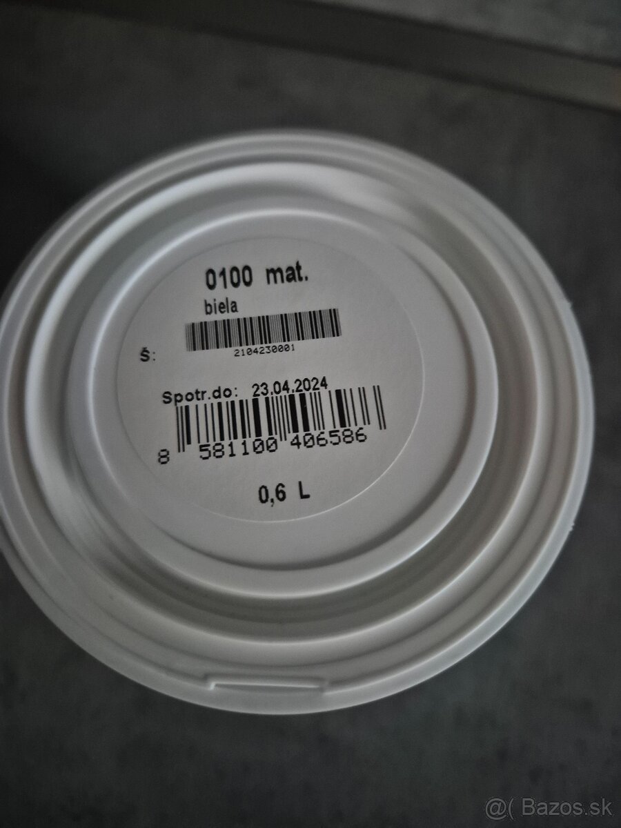 Farba Ekokryl, biela matná - 3