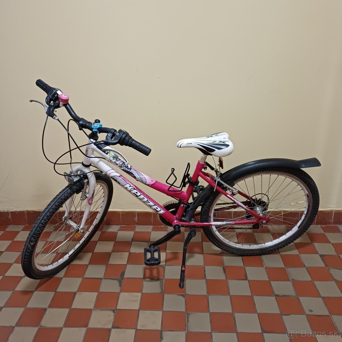 Predám dievčenský bicykel Kenzel 24 - 3