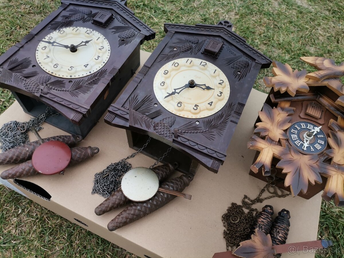 Starožitné kukučkové hodiny - 3