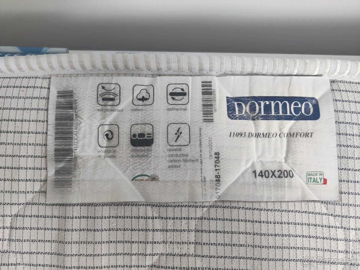 Nízka posteľ 140x200 +matrac a rošty - 3