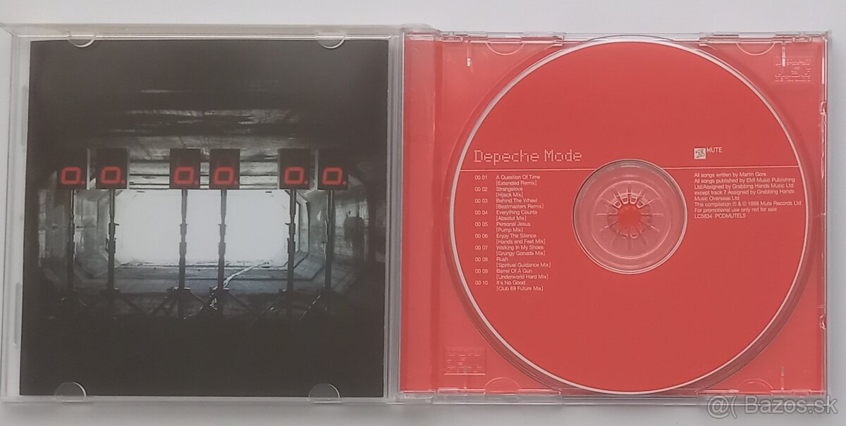Depeche Mode UK CD Promo The Remixes 86-98 - 3