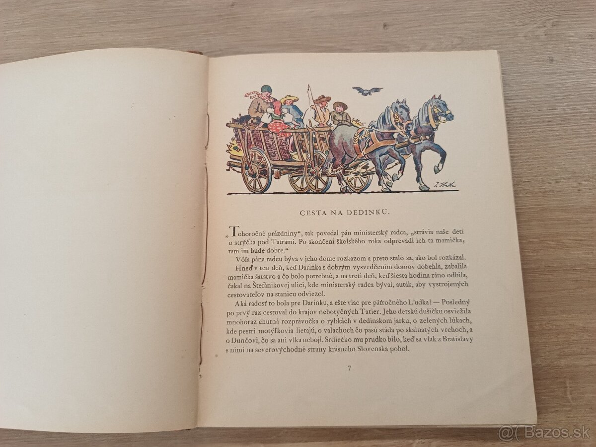 Z mesta na dedinu 1929 ilustroval Hála - 3