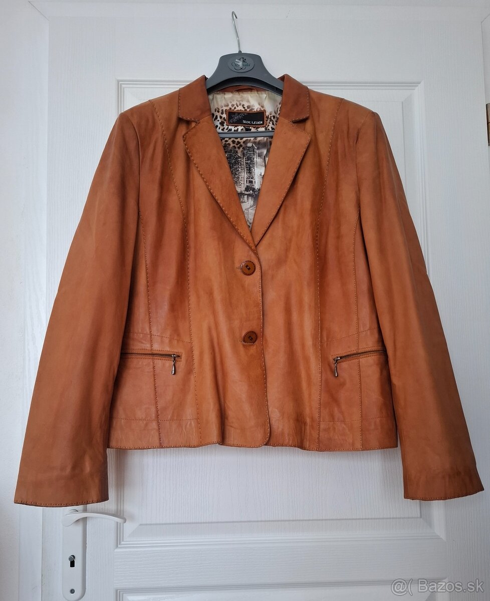Kožená bunda dámska - 3