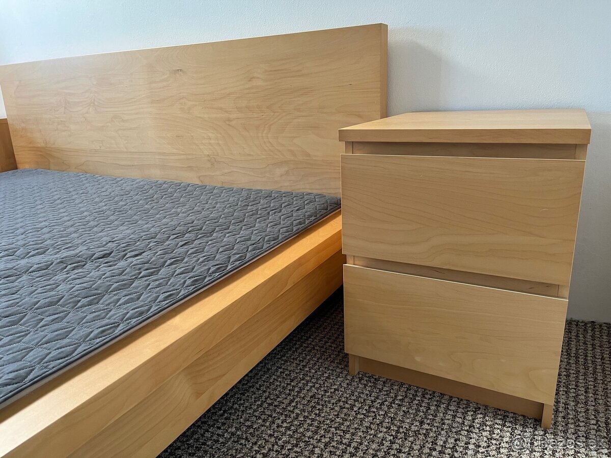 Manželská posteľ Ikea Malm 180x200cm - 3