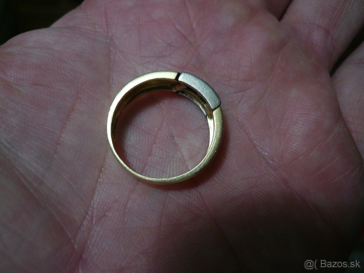 predam zlaty prsten s diamantom - 3