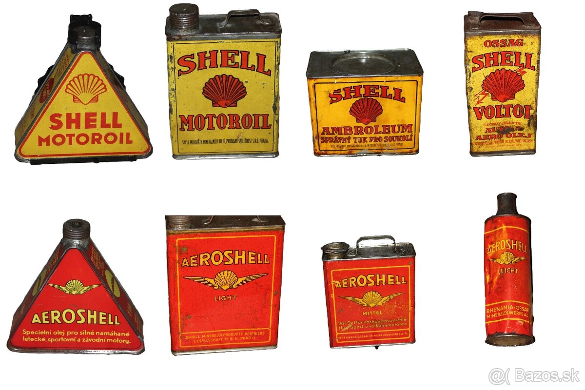 Cedule a Plechovky od oleje - Hledám - 3