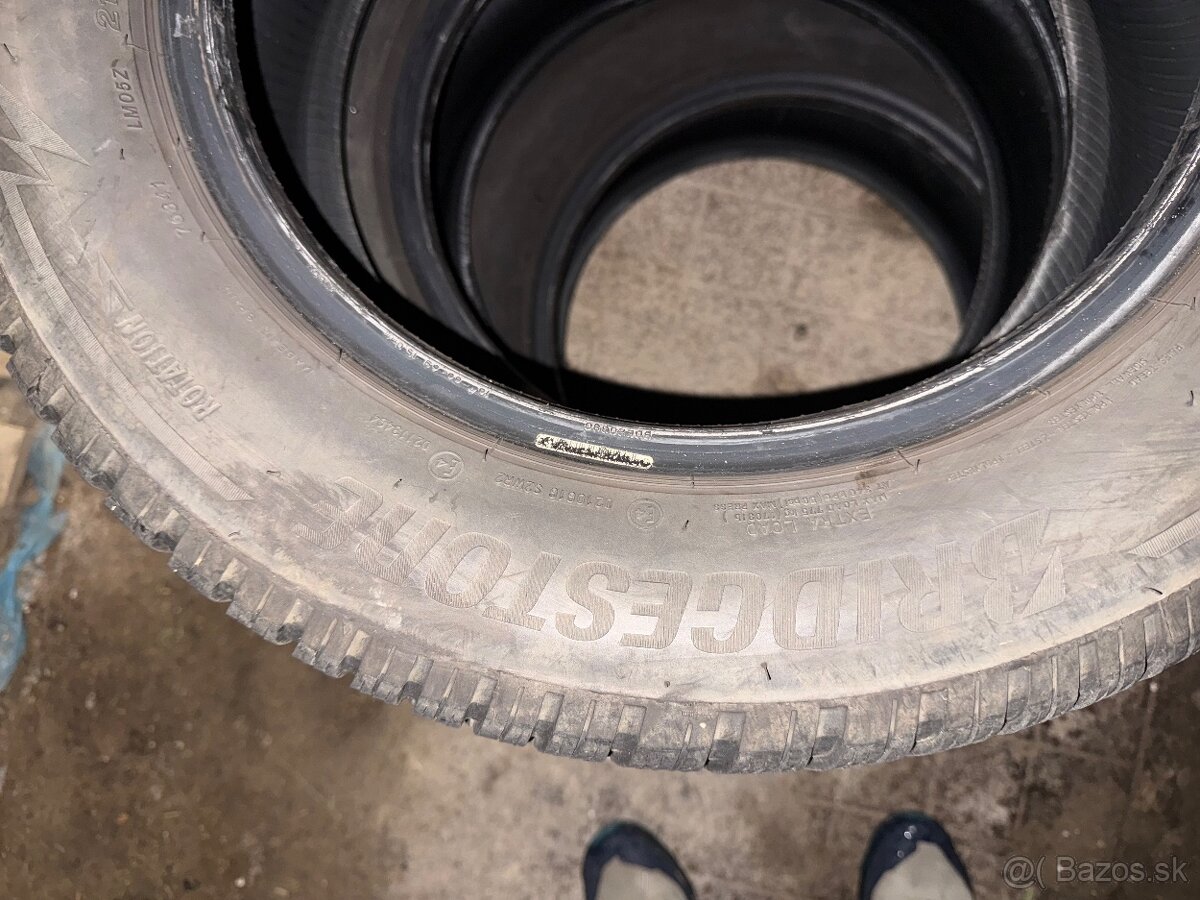 3x zimné gumy BRIDGESTONE - 3
