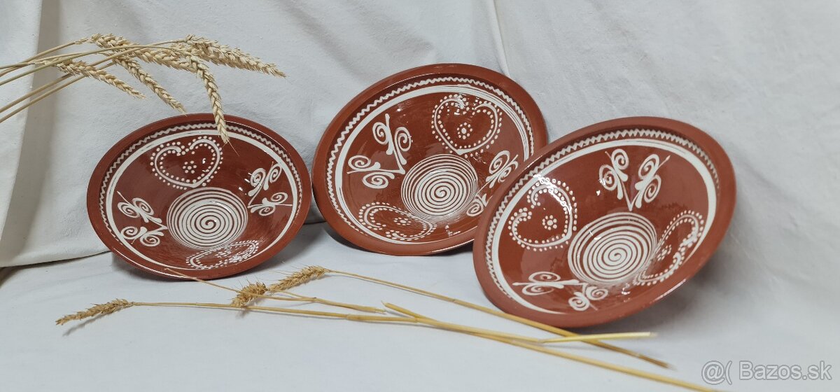 Keramické závesné taniere - 3
