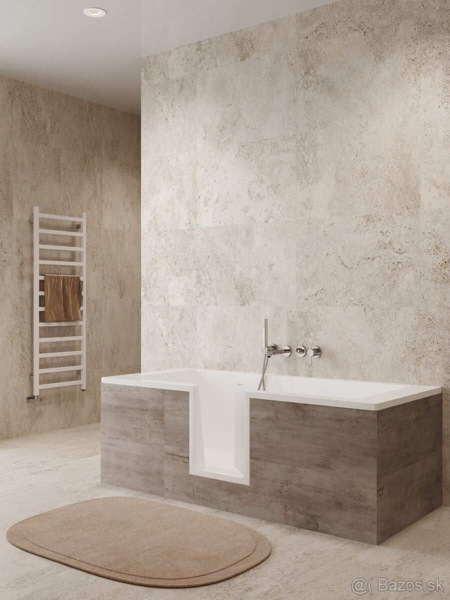 Vaňa s dverami 170x75 pre seniorov prvá generácia 2. trieda - 3