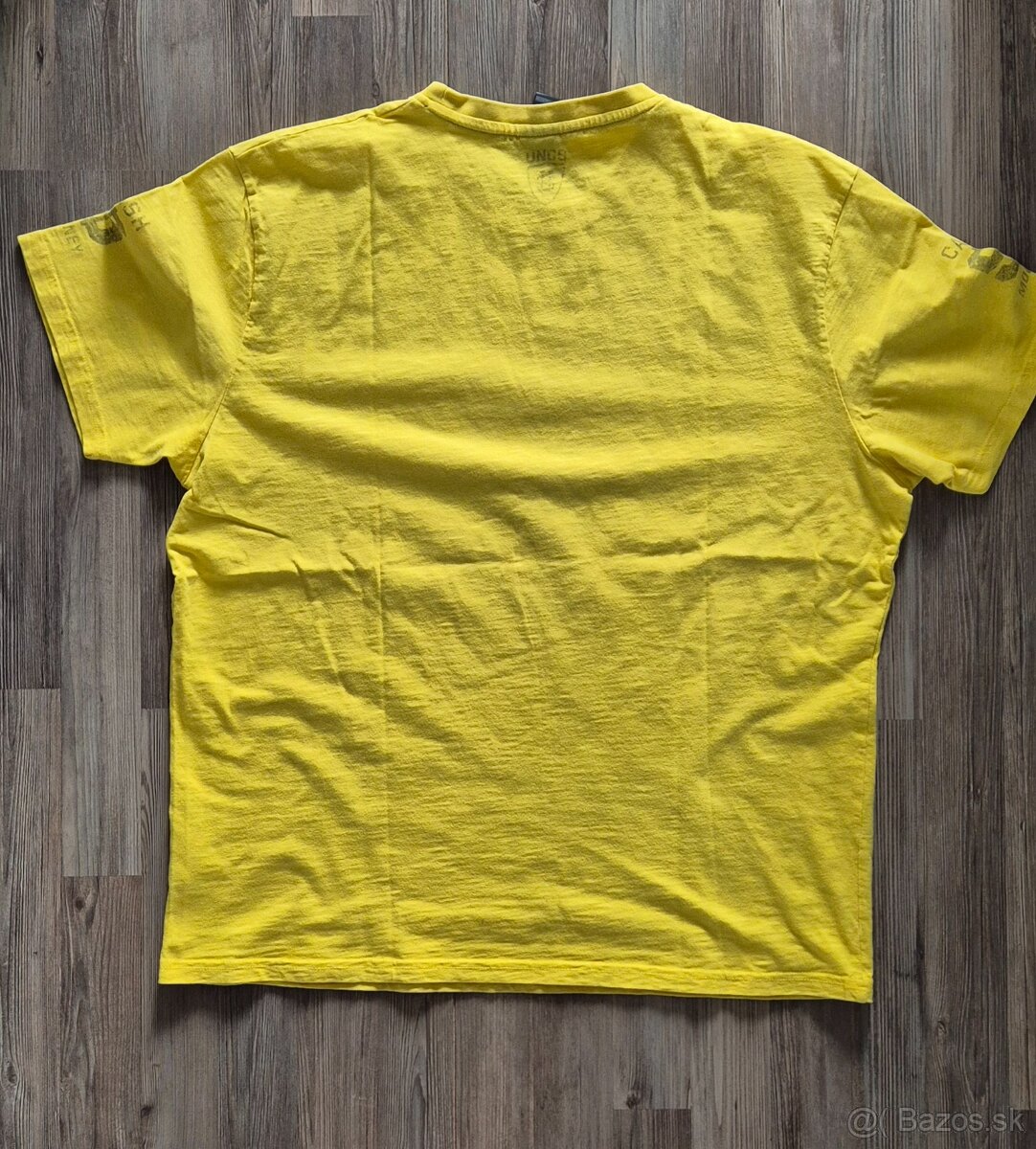 Tričko UNCS XL žlté - 3