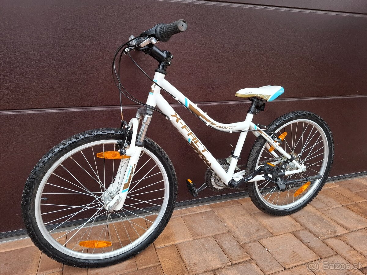 Detský dievčenský odpruzeny bicykel X-FACT 24" - 3