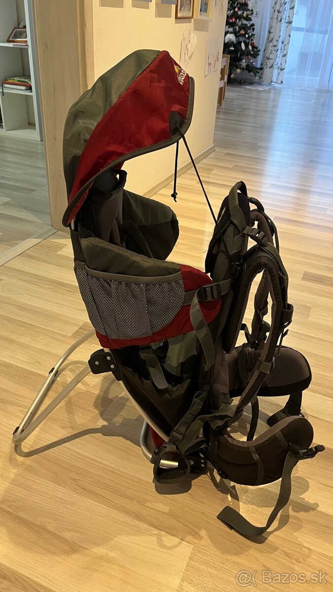 Turistický nosič Corazon panda červený - 3