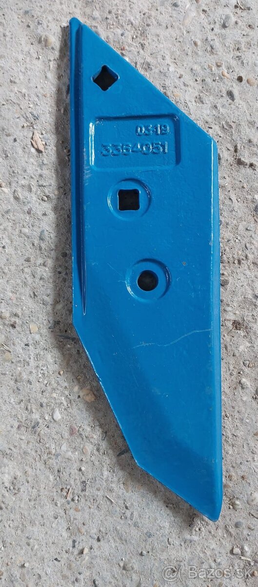 Lemken špička s návarom, lemeš, odvalovacia doska ,stlpica - 3