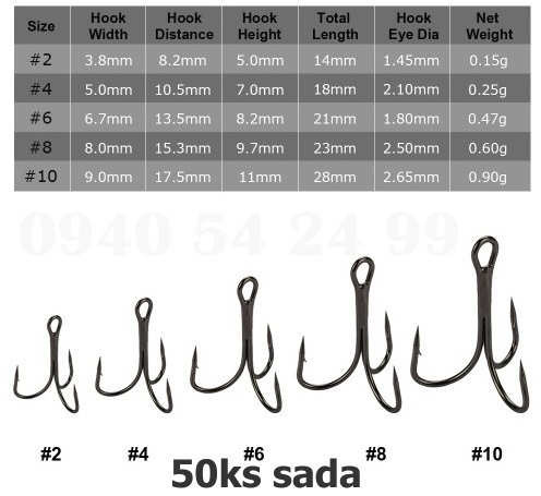 Rybolov - trojháčiky - 3