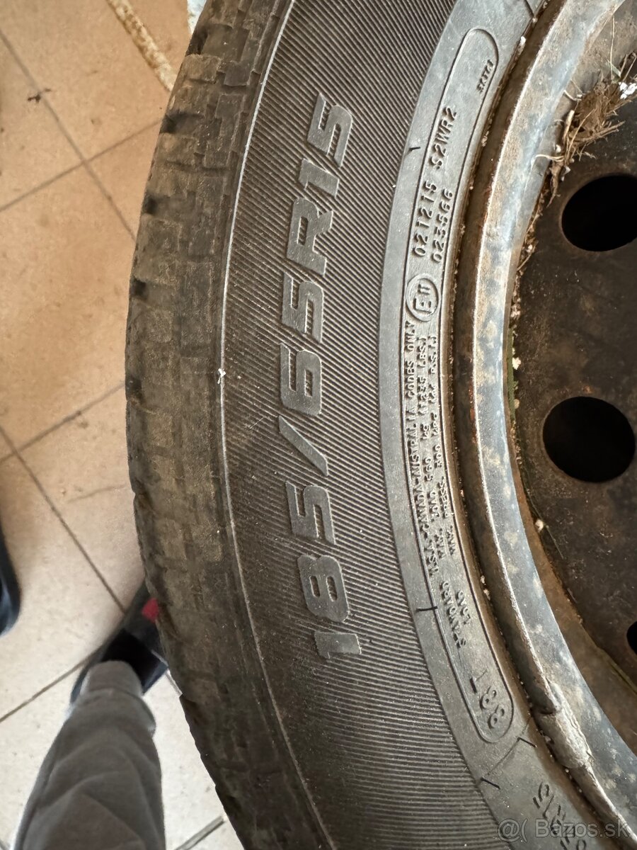 Predám disky R15 + zimné gumy - 3