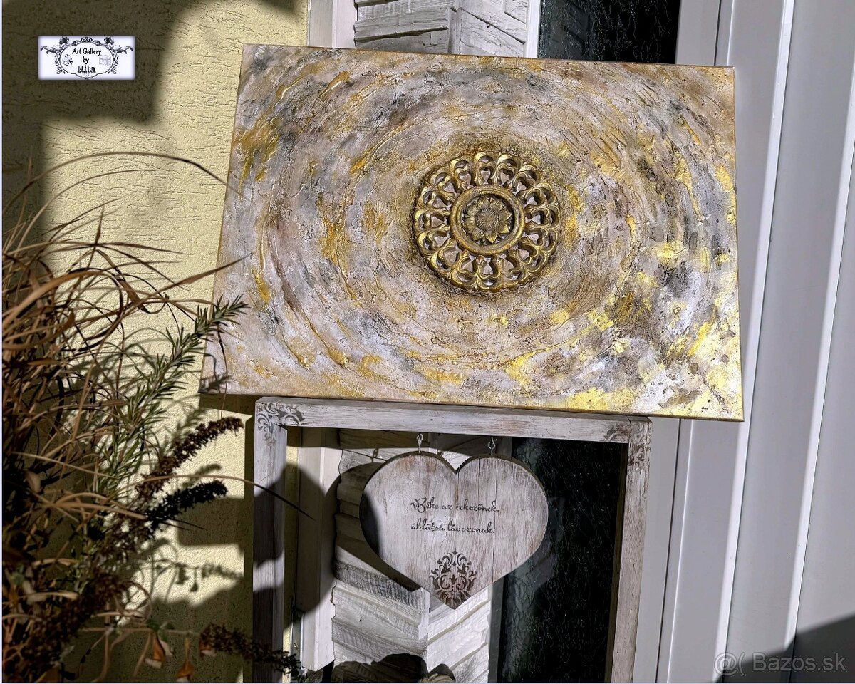 3d maľba "Uprostred duše" ( 70x50 cm ) - 3