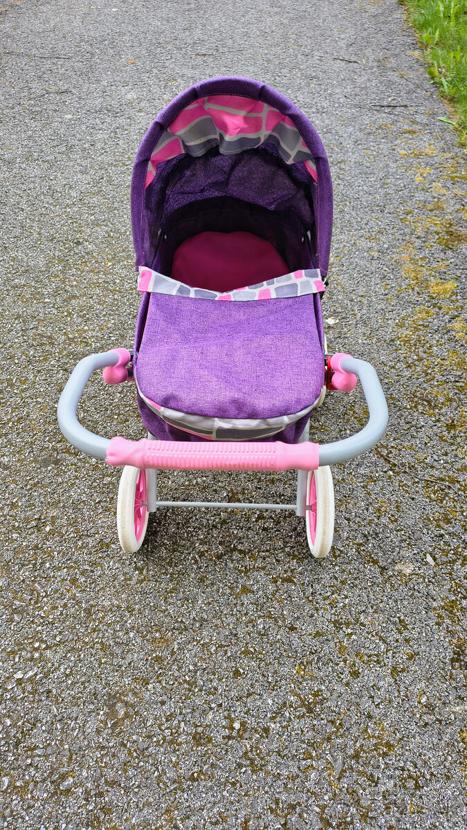 Detský kočiar pre dievčatá - 3