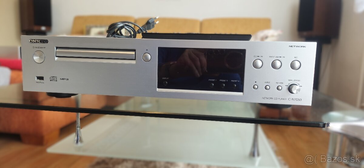 Onkyo C-N7050 – TOP stav, CD & Network Player (DSD64, Hi-Res - 3