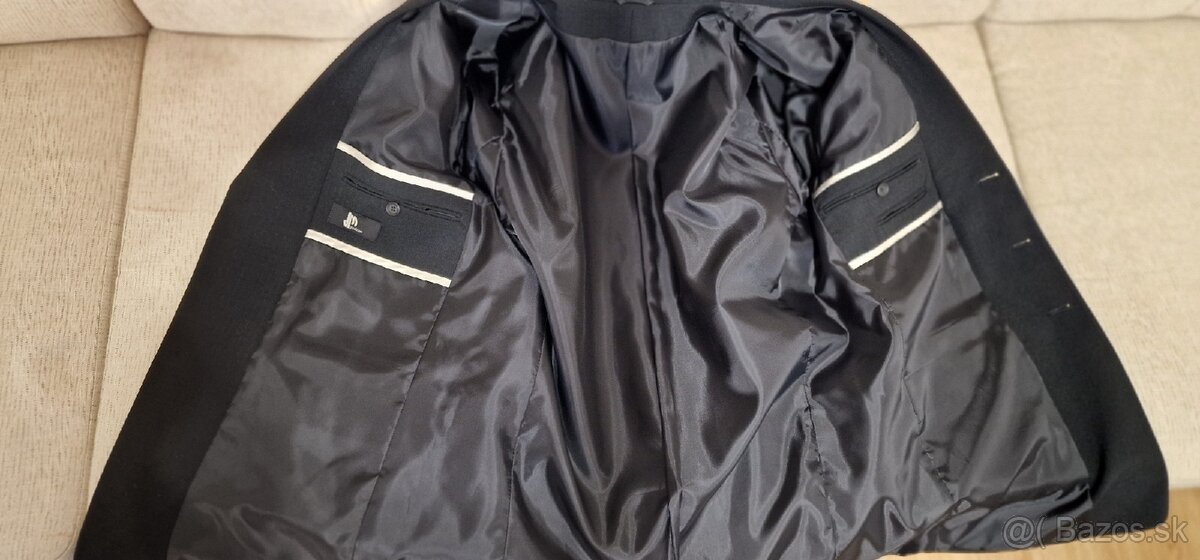 Predám čierny pánsky oblek - 3