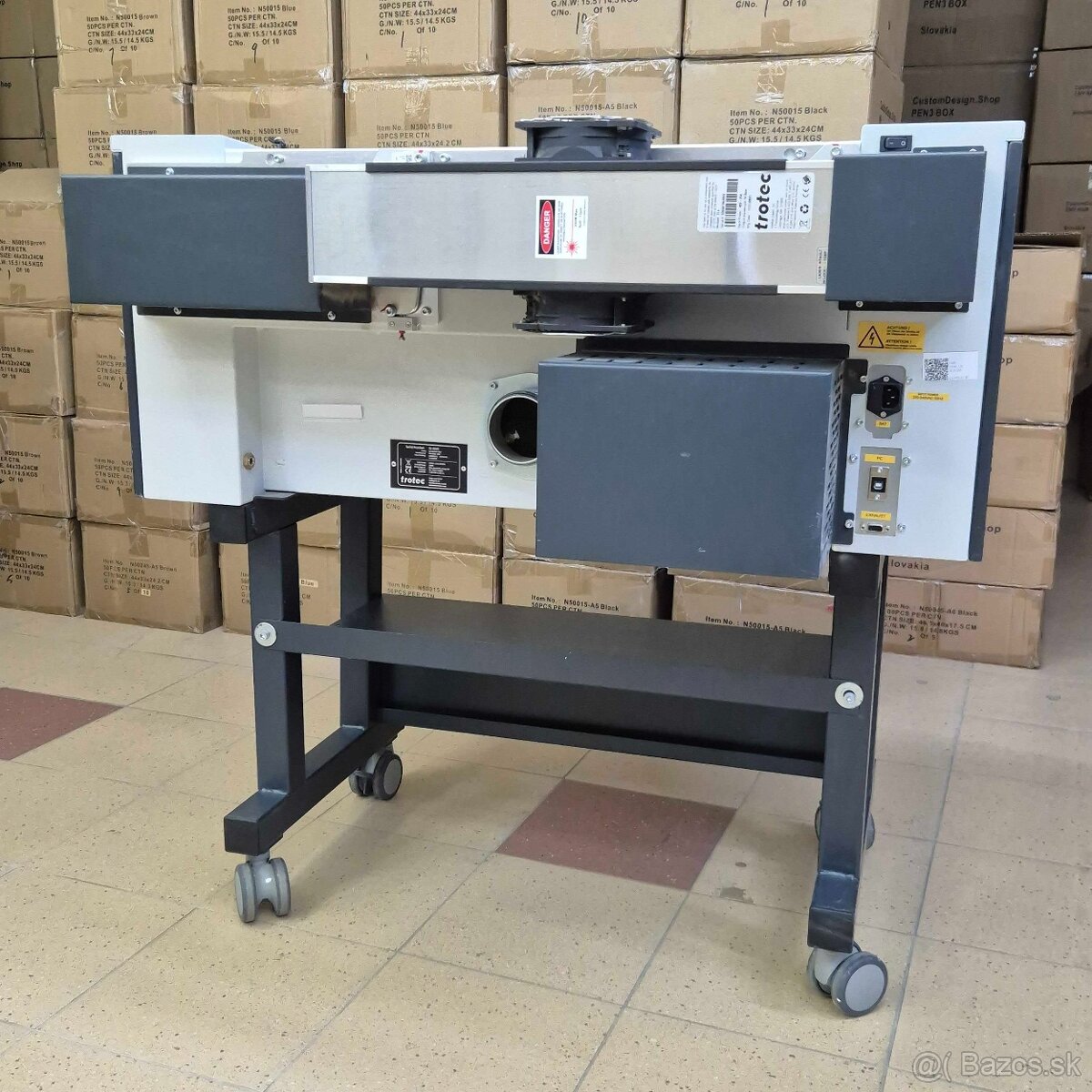 Trotec Speedy 100, 80W Laserova gravirka a rezacka - 3