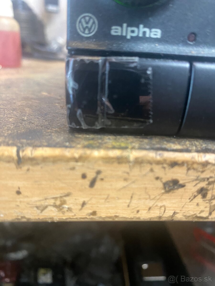 Original radio VW Alpha uz bez kodu preprogramovane - 3