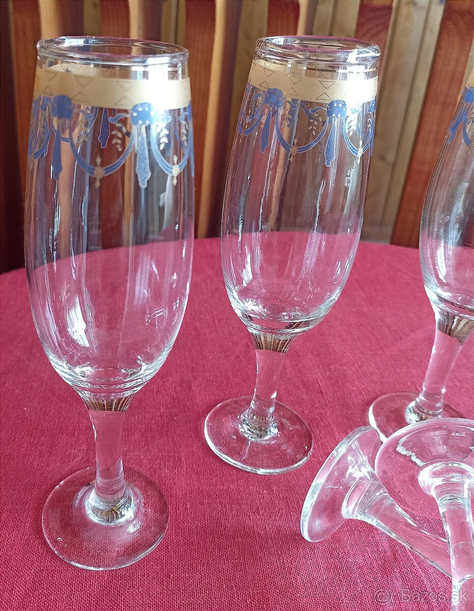 Malované poháre na sampanské - 3