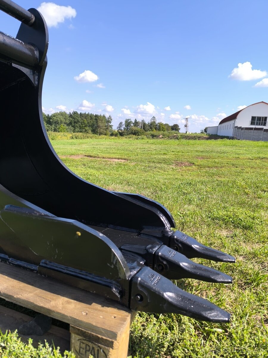 Podkopová lžíce se zuby, 50cm s upínáním S60 - 3