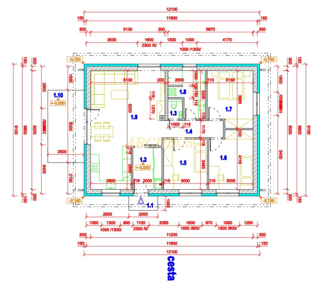 Rodinný dom Malý Lapáš - Nitra - 3