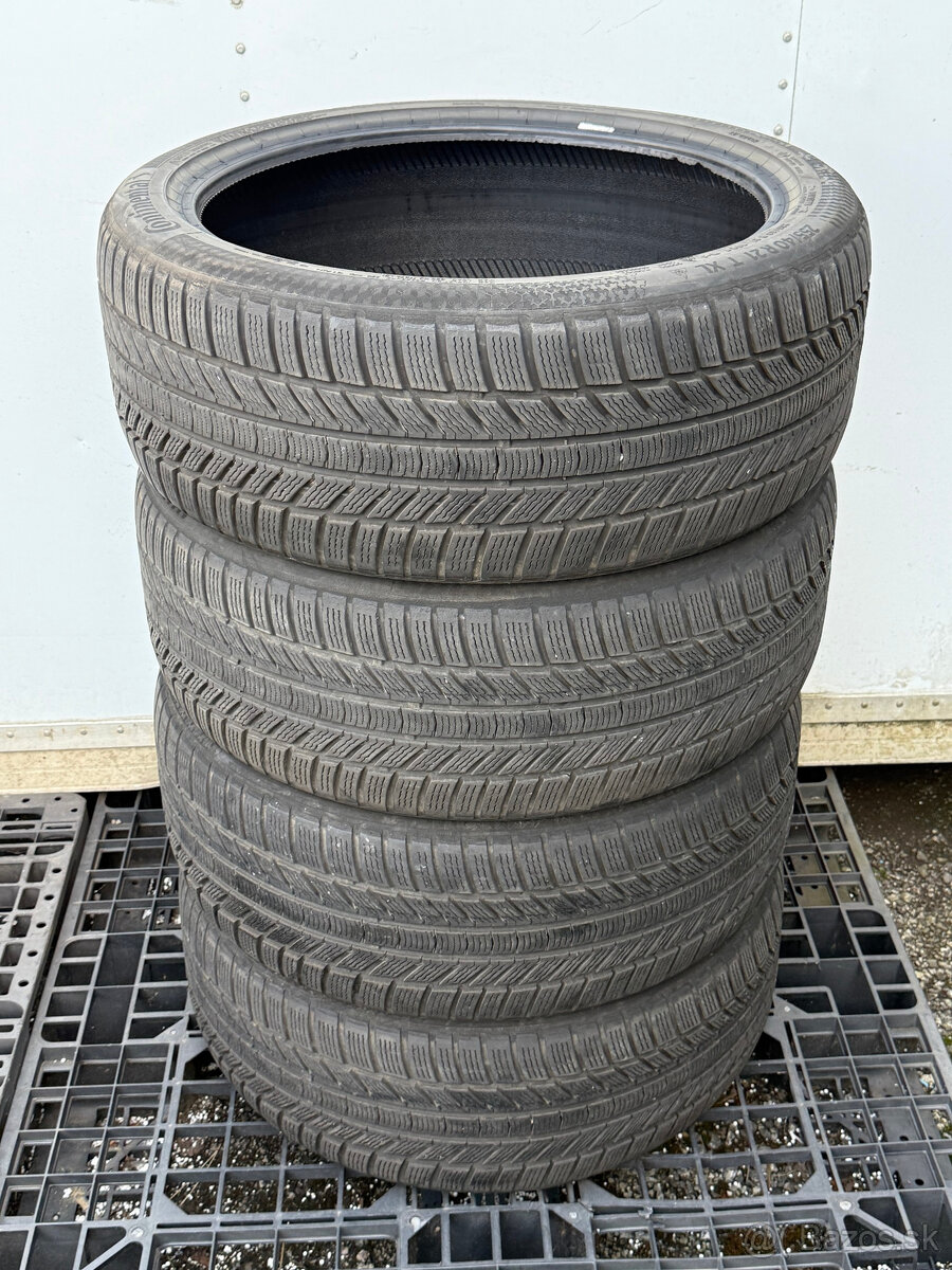 PREDÁM 4kusy zimné pneumatiky CONTINENTAL 255/40 R21 102T XL - 3
