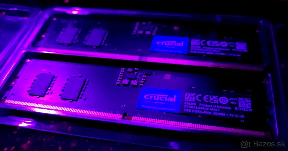 💎 ZBERATEĽSKÝ KUS – Micron Crucial DDR5 💎 - 3