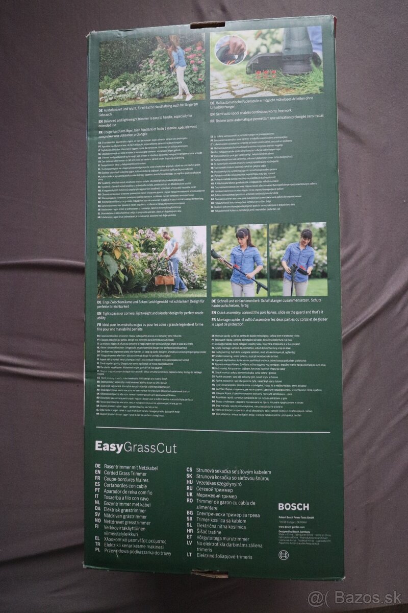 Bosch Strunová sekačka nová záruka - 3