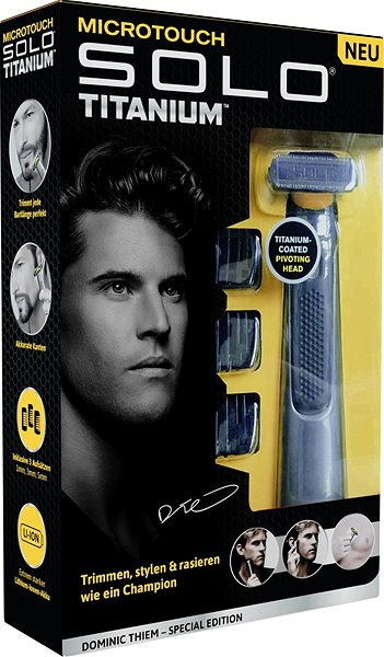 predám trimmer holiaci el. strojček microtouch titanium solo - 3