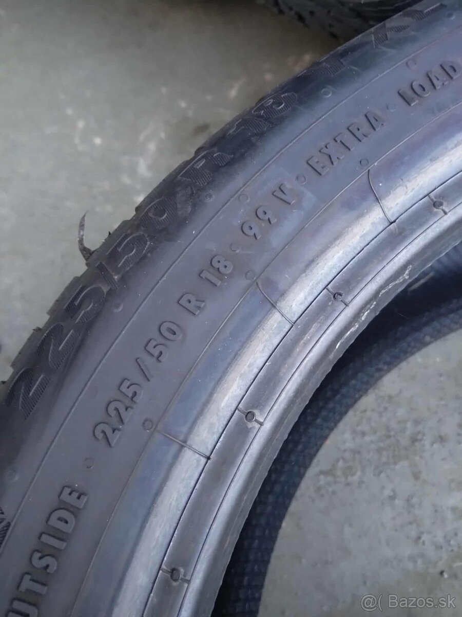 225/50 R 18 zimné Continental 2 ks. - 3