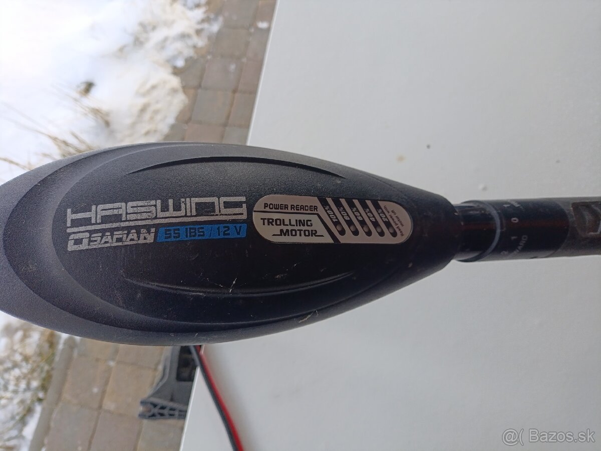 Predám elektrický lodný motor Haswing 55lb - 3