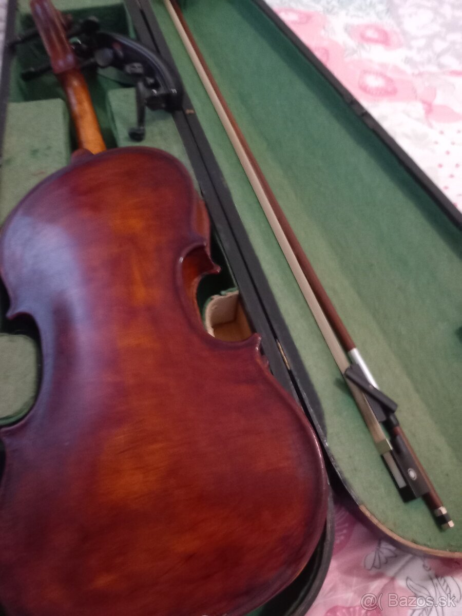 Predám staré 4/4,husle,cely, komplet - 3