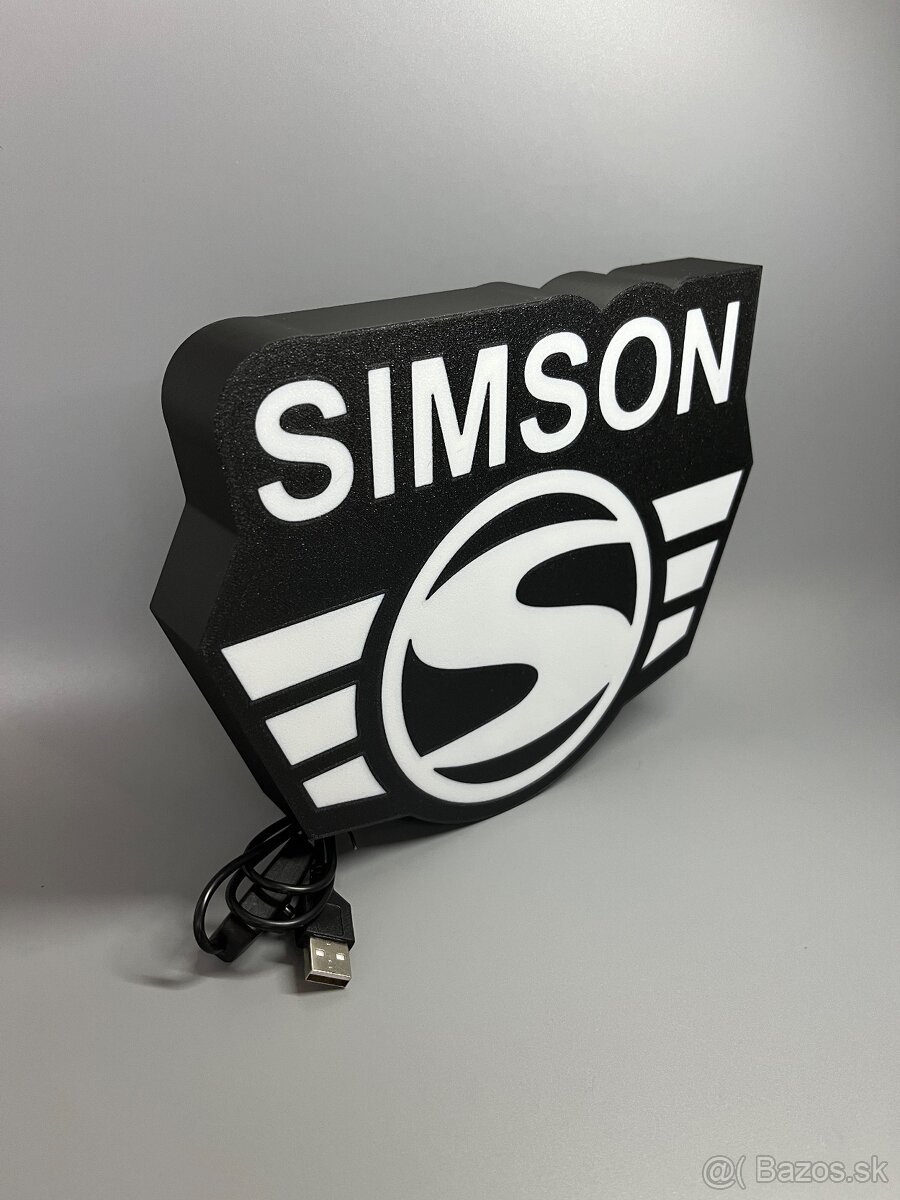 Simson LED Logo - 3