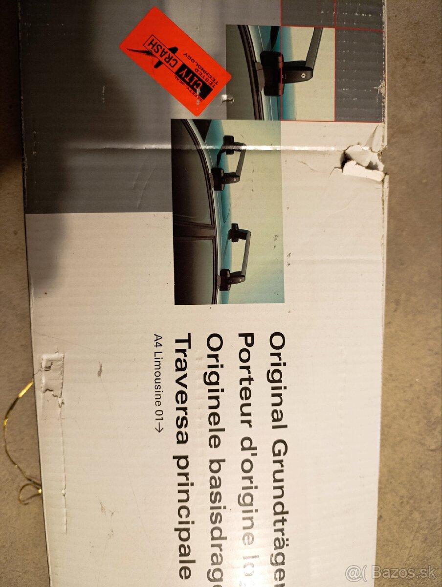 Originál strešné nosiče Audi A4 B7 (8E) – Top stav - 3